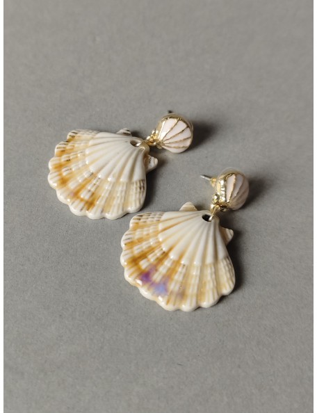 EARRINGS FE1567GDWHT