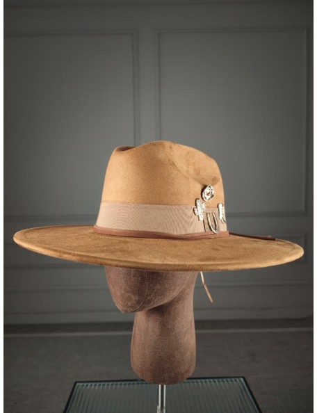 COWBOY CAMEL HAT