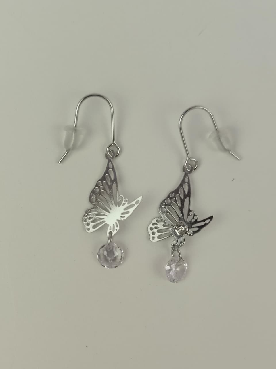 BUTTERFLY EAR SILVER