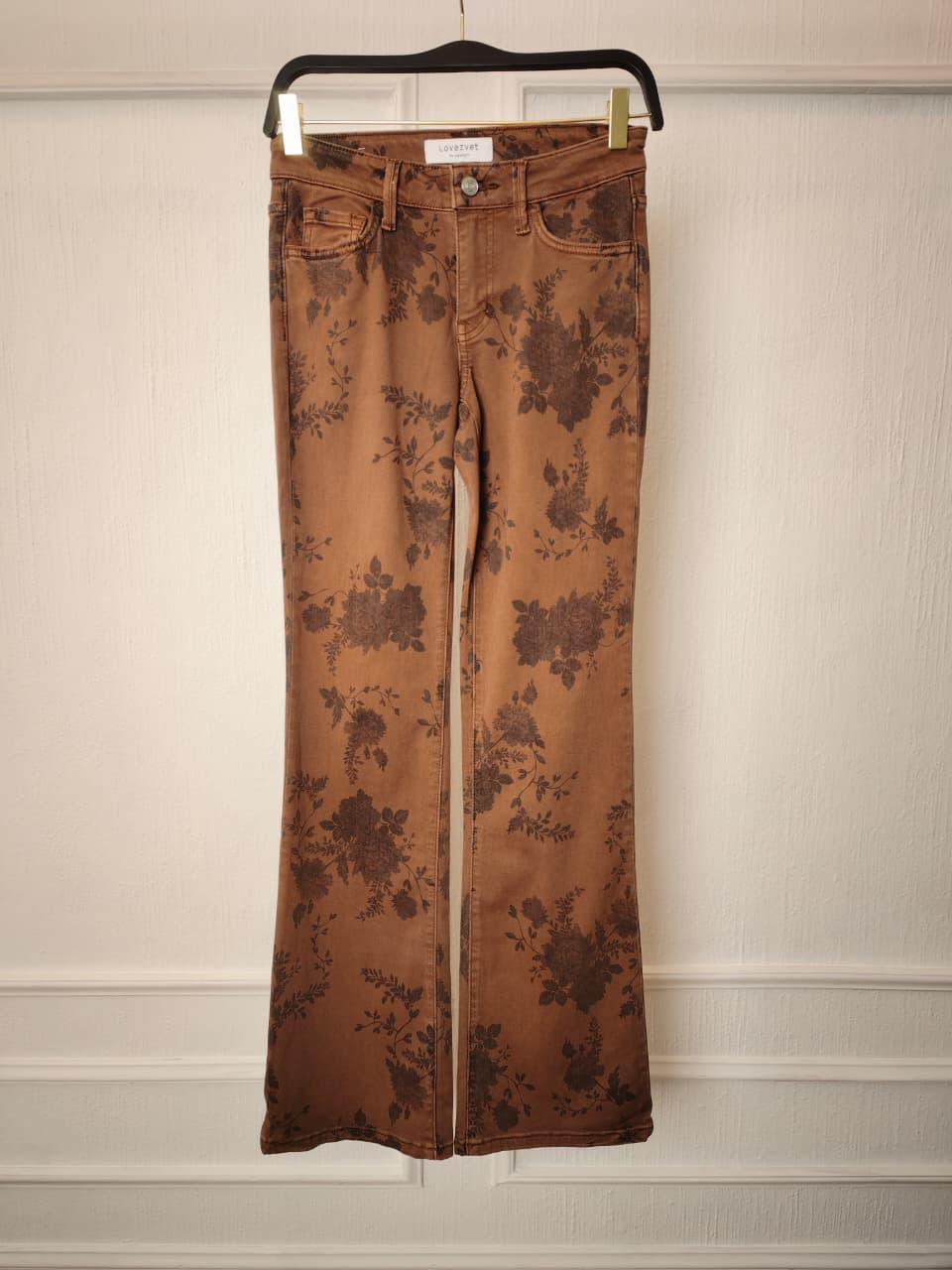 BROWN FLORAL