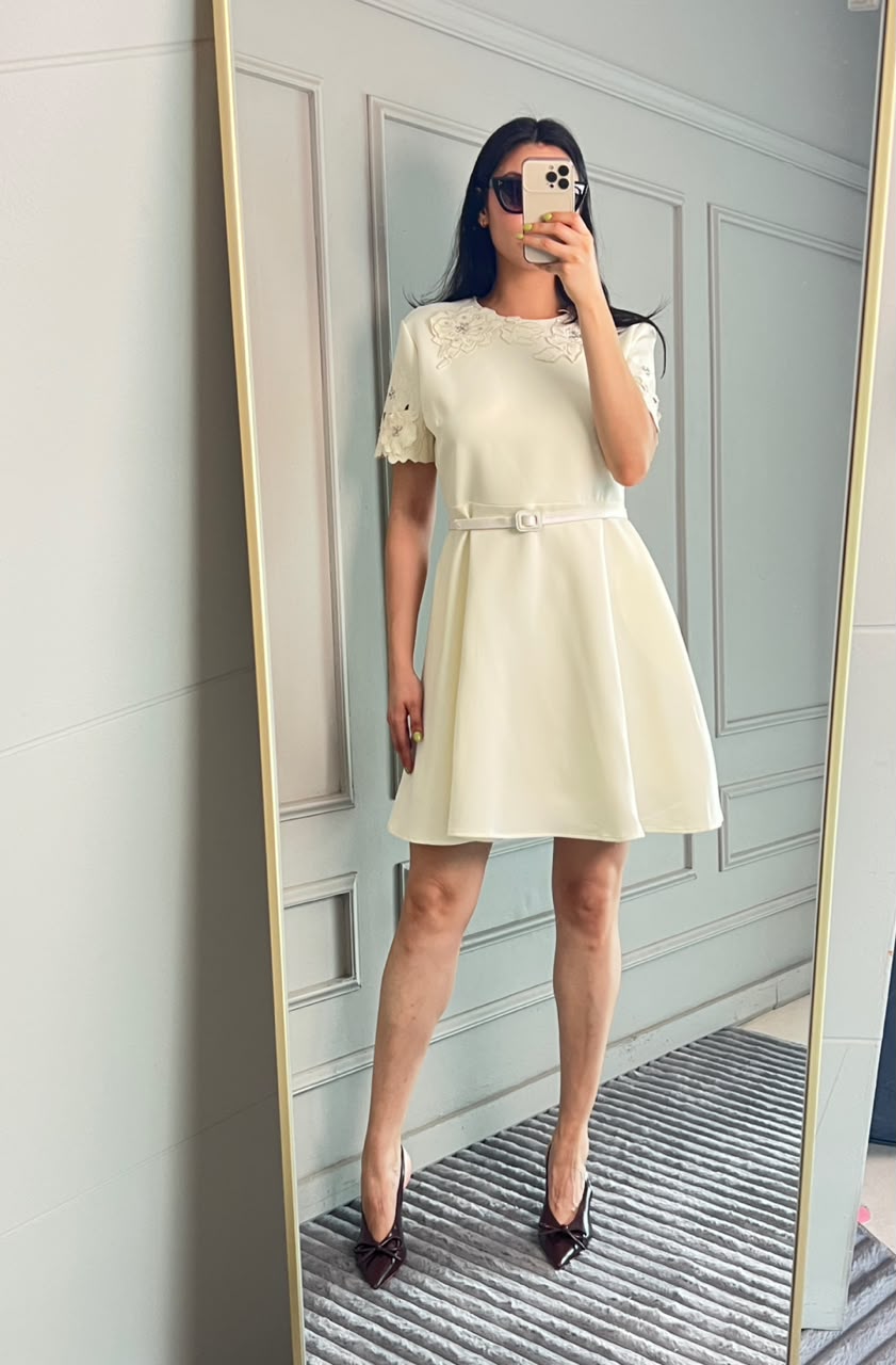 THE CREAM DRESS